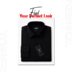Boss Regular Fit Formal Shirt – BLack, 100% Cotton, No Pocket torneda