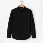 Boss Regular Fit Formal Shirt – BLack, 100% Cotton, No Pocket - torneda