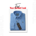 Ralph Lauren Regular Fit Formal Shirt – Sky Blue & White Check, 100% Cotton, No Pocket - Torneda (1)
